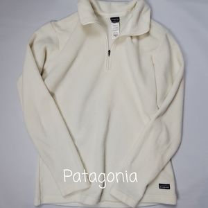 PATAGONIA FLEECE PULL OVER, SIZE MEDIUM